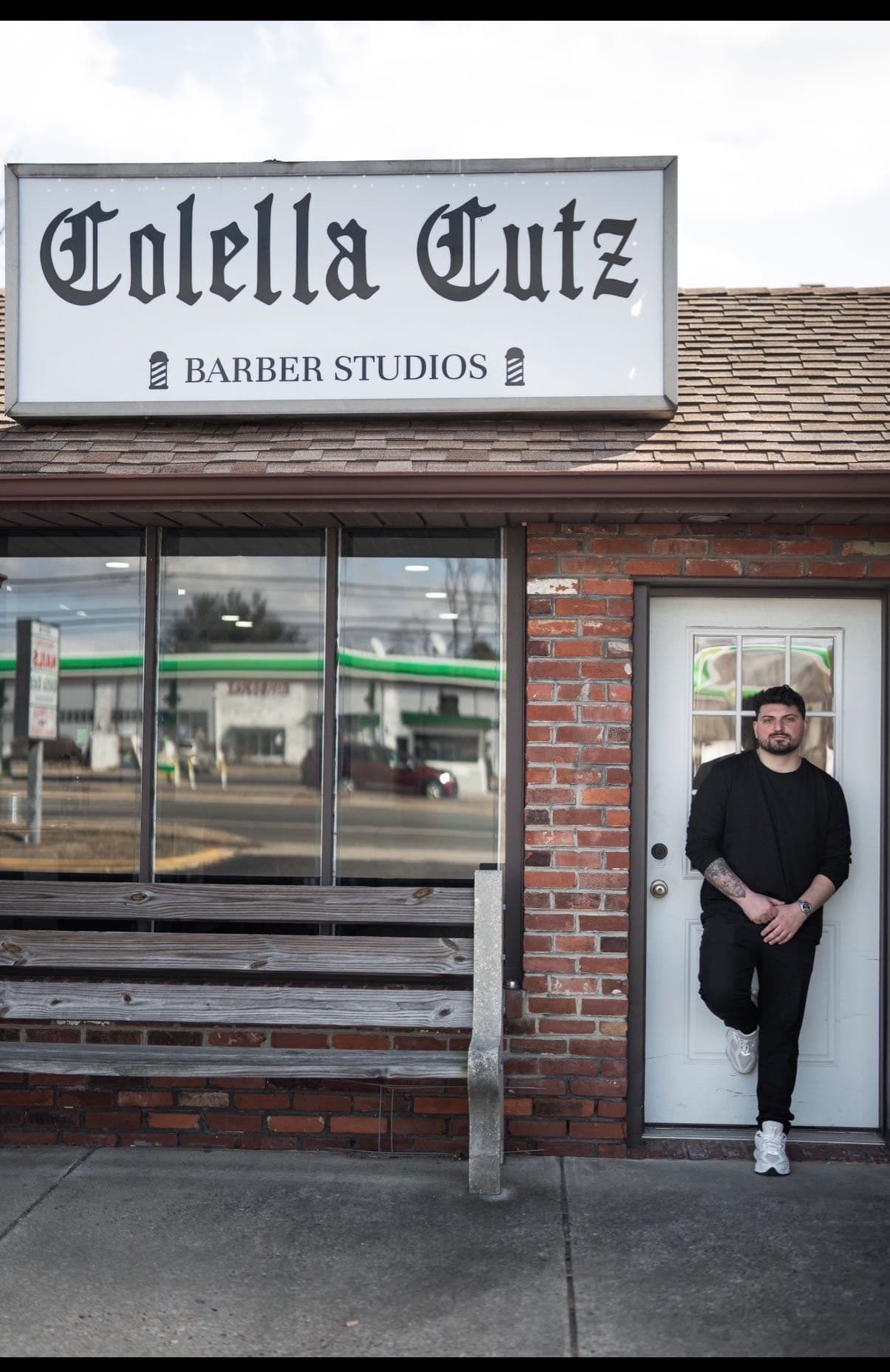 Colella Cutz Barber Studios storefront in Cherry Hill, NJ